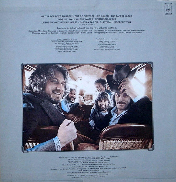 The Flying Burrito Bros - Airborne (Vinyl, LP, Album) Very Good Plus (VG+) / Very Good (VG)