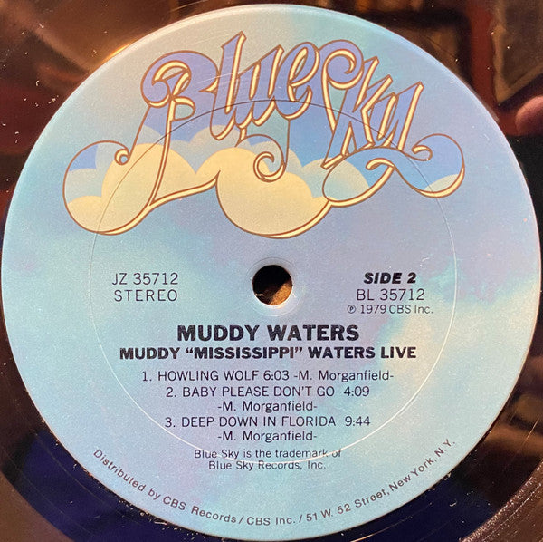 Muddy Waters - Muddy "Mississippi" Waters Live (Vinyl, LP, Album) Very Good Plus (VG+) / Very Good Plus (VG+)