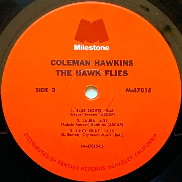 Coleman Hawkins - The Hawk Flies (2xVinyl, LP, Compilation, Remastered, Stereo) Very Good Plus (VG+) / Very Good (VG)
