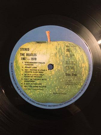 The Beatles - 1967-1970 (2xVinyl, LP, Compilation) Very Good Plus (VG+) / Very Good Plus (VG+)