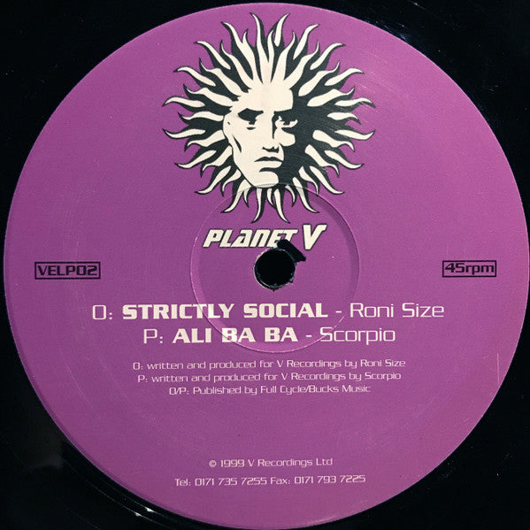 Various - Planet V (8xVinyl, Box Set, 12", 33 ⅓ RPM, 45 RPM, Compilation, Compilation) Very Good Plus (VG+) / Very Good (VG)