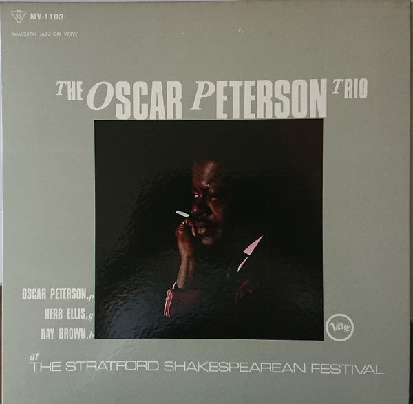 The Oscar Peterson Trio - At The Stratford Shakespearean Festival (Vinyl, LP, Album, Mono) Very Good Plus (VG+) / Very Good Plus (VG+)