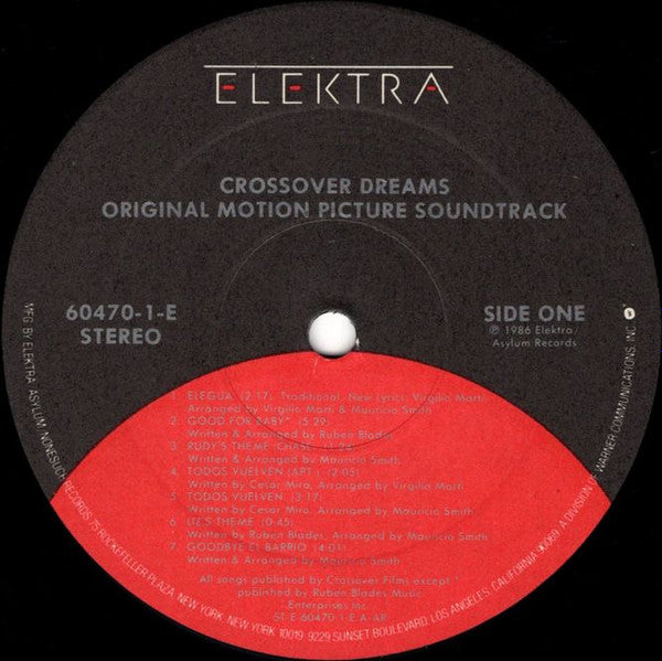 Various - Crossover Dreams (Original Motion Picture Soundtrack) (Vinyl, LP) Very Good Plus (VG+) / Very Good Plus (VG+)