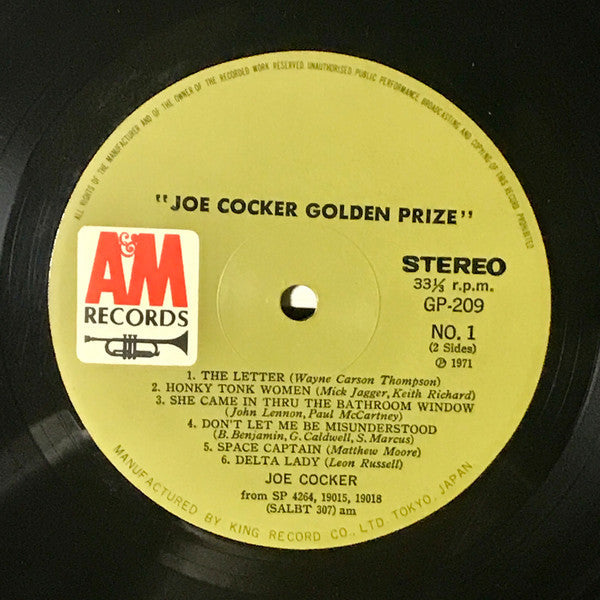 Joe Cocker - Golden Prize (Vinyl, LP, Compilation)