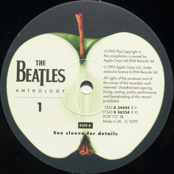 The Beatles - Anthology 1 (3xVinyl, LP, Album) Mint (M) / Mint (M)
