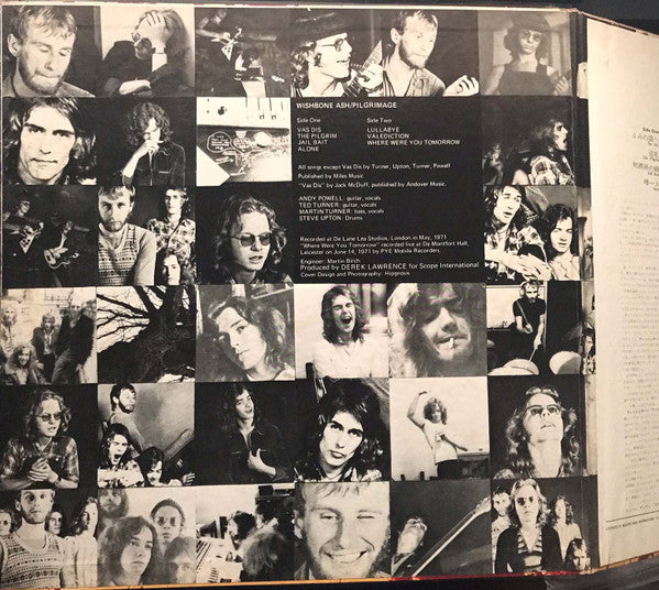 Wishbone Ash - Pilgrimage = 巡礼の旅 (Vinyl, LP, Album) Very Good (VG) / Good Plus (G+)