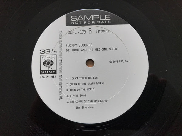 Dr. Hook & The Medicine Show - Sloppy Seconds (Vinyl, LP, Album, Promo) Very Good Plus (VG+) / Very Good Plus (VG+)