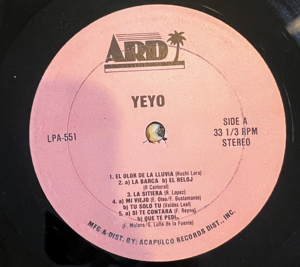 Aurelio "Yeyo" Estrada - Como Me Gusta A Mi (Vinyl, LP) Good Plus (G+) / Very Good (VG)