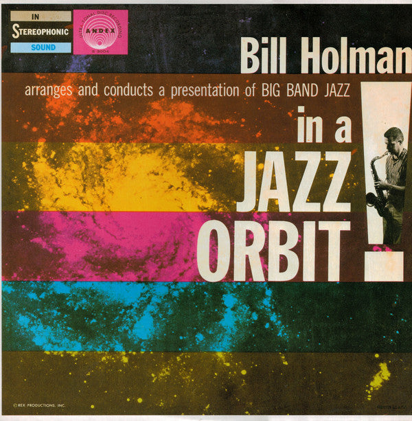 Bill Holman - In A Jazz Orbit (Vinyl, LP, Album, Reissue, Stereo) Very Good Plus (VG+) / Very Good (VG)