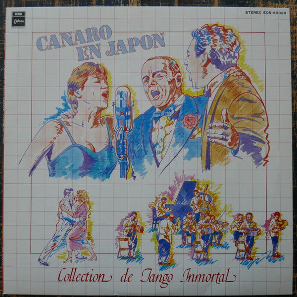 Francisco Canaro Y Su Orquesta Típica - Canaro En Japón (Collection De Tango Inmortal) (Vinyl, LP, Album, Stereo) Very Good Plus (VG+) / Very Good (VG)