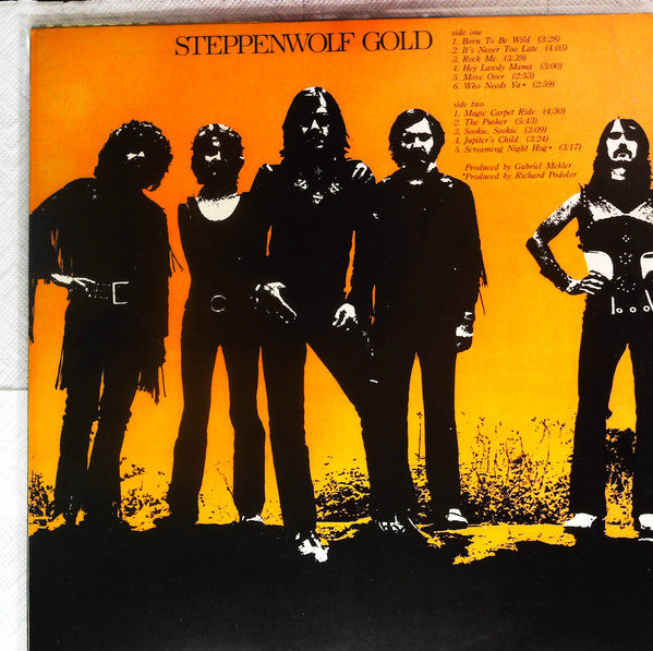 Steppenwolf - Steppenwolf Gold (Their Great Hits) (Vinyl, LP, Compilation) Very Good Plus (VG+) / Very Good (VG)