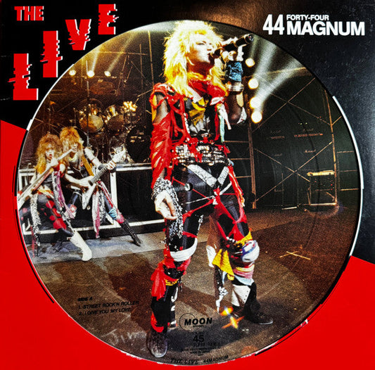 44Magnum - The Live (Vinyl, 12", 45 RPM, EP, Promo) Very Good Plus (VG+) / Very Good Plus (VG+)