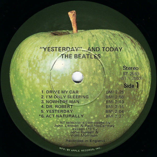 The Beatles - Yesterday And Today (Vinyl, LP, Album, Compilation, R...