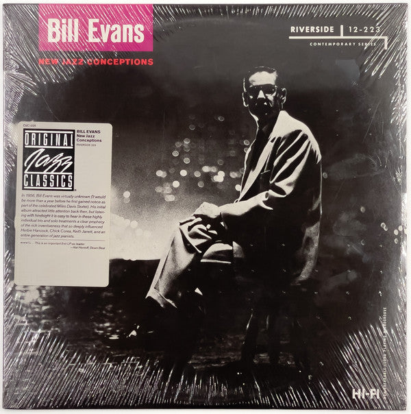 Bill Evans - New Jazz Conceptions (Vinyl, LP, Album, Reissue) Mint (M) / Very Good Plus (VG+)