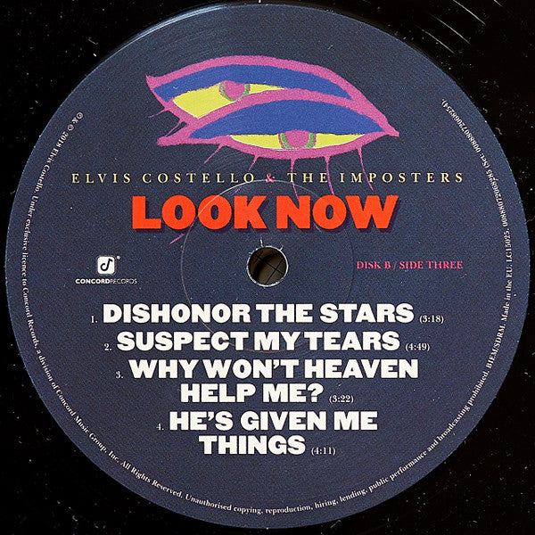 Elvis Costello & The Imposters - Look Now (2xVinyl, LP, Album, Deluxe Edition) Very Good Plus (VG+) / Near Mint (NM or M-)