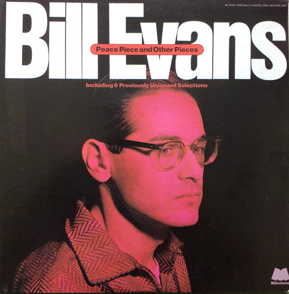 Bill Evans - Peace Piece And Other Pieces (2xVinyl, LP, Promo, Remastered, Mono) Good Plus (G+) / Good (G)