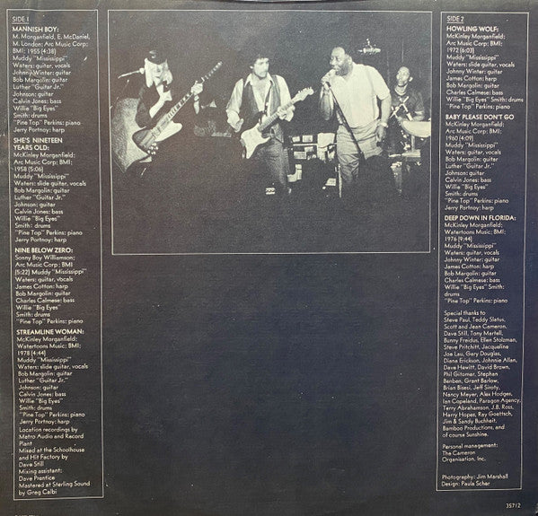 Muddy Waters - Muddy "Mississippi" Waters Live (Vinyl, LP, Album) Very Good Plus (VG+) / Very Good Plus (VG+)
