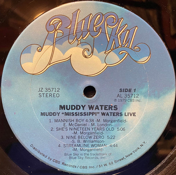 Muddy Waters - Muddy "Mississippi" Waters Live (Vinyl, LP, Album) Very Good Plus (VG+) / Very Good Plus (VG+)
