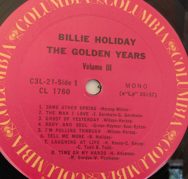 Billie Holiday - The Golden Years (Vinyl, Box Set, LP, Compilation,...
