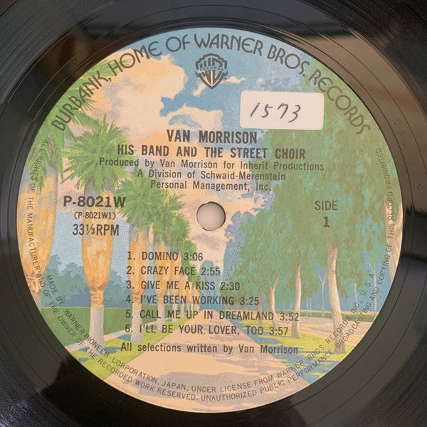 Van Morrison - His Band And The Street Choir (Vinyl, LP, Album) Very Good Plus (VG+) / Very Good (VG)
