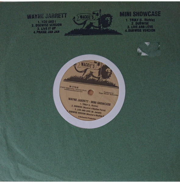 Wayne Jarrett - Mini Showcase (Vinyl, 10", 33 ⅓ RPM, Reissue, Stereo) Good Plus (G+) / Very Good (VG)