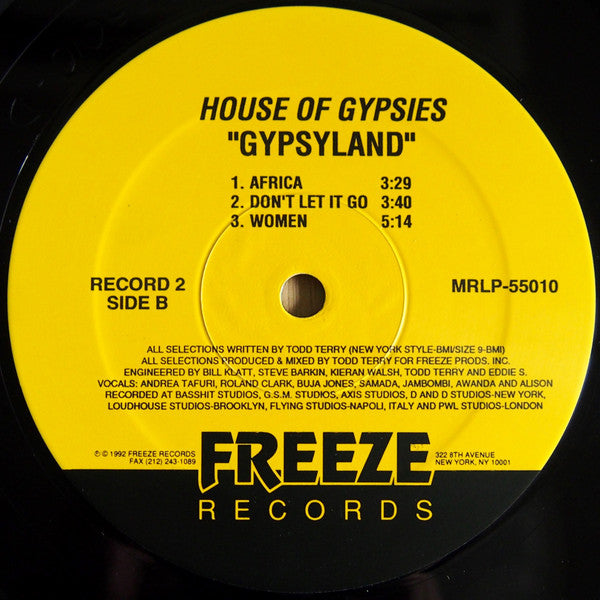 House Of Gypsies - Gypsyland (2xVinyl, LP) Good Plus (G+) / Good Plus (G+)