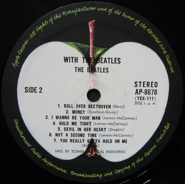 The Beatles - With The Beatles (Vinyl, LP, Album, Stereo, Reissue)