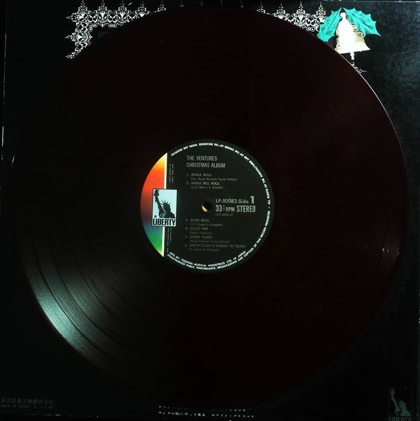 The Ventures - Christmas Album (Vinyl, LP, Album, Stereo) Good Plus (G+) / Very Good Plus (VG+)