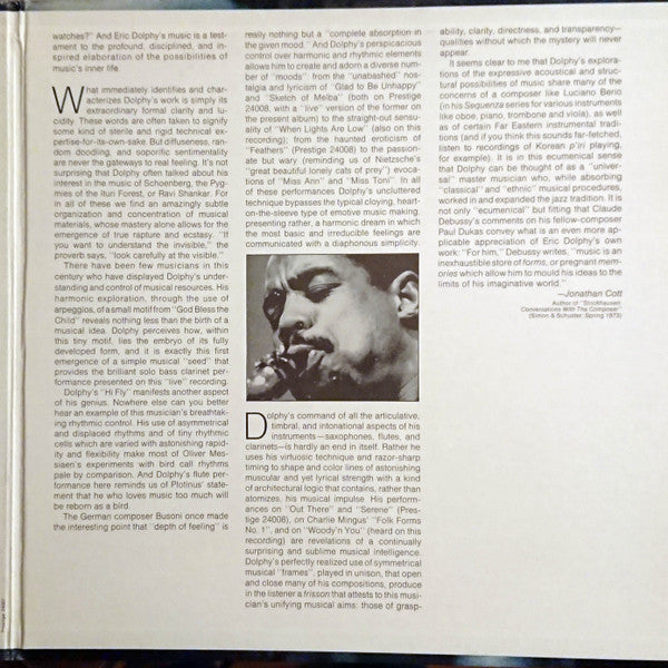 Eric Dolphy - Copenhagen Concert (2xVinyl, LP, Compilation, Remastered) Very Good (VG) / Very Good (VG)