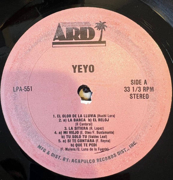 Aurelio "Yeyo" Estrada - Como Me Gusta A Mi (Vinyl, LP) Good Plus (G+) / Very Good (VG)