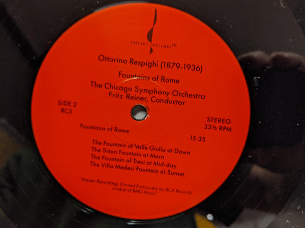 Ottorino Respighi - Pines Of Rome / Fountains Of Rome (Vinyl, LP, Reissue, Repress, Special Edition, Stereo) Near Mint (NM or M-) / Near Mint (NM or M-)