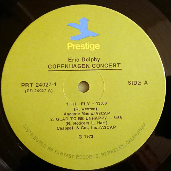 Eric Dolphy - Copenhagen Concert (2xVinyl, LP, Compilation, Remastered) Very Good (VG) / Very Good (VG)