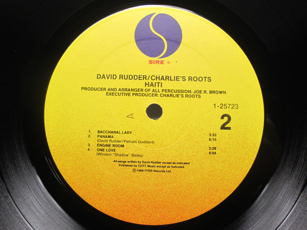 David Rudder - Haiti (Vinyl, LP, Album) Good Plus (G+) / Good Plus (G+)