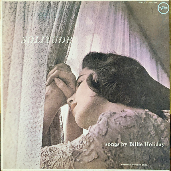 Billie Holiday - Solitude (Vinyl, LP, Album, Reissue, Mono) Very Good Plus (VG+) / Very Good (VG)