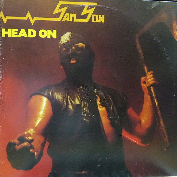 Samson (3) - Head On (Vinyl, LP, Album, Promo) Near Mint (NM or M-) / Very Good Plus (VG+)