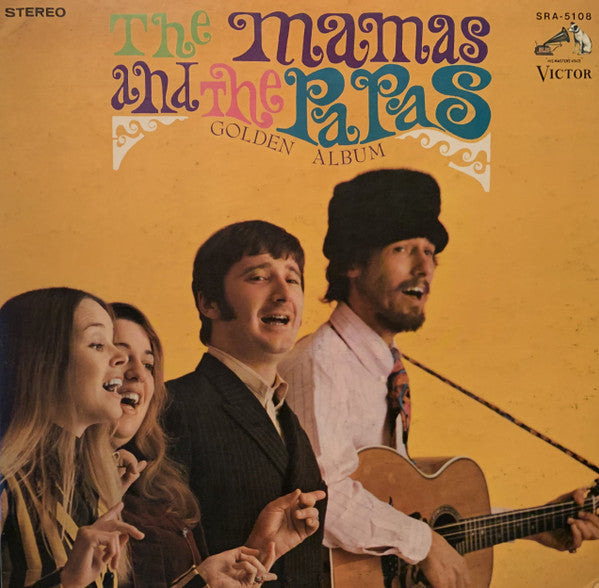 The Mamas & The Papas - Golden Album (Vinyl, LP, Compilation, Stereo) Very Good Plus (VG+) / Very Good Plus (VG+)