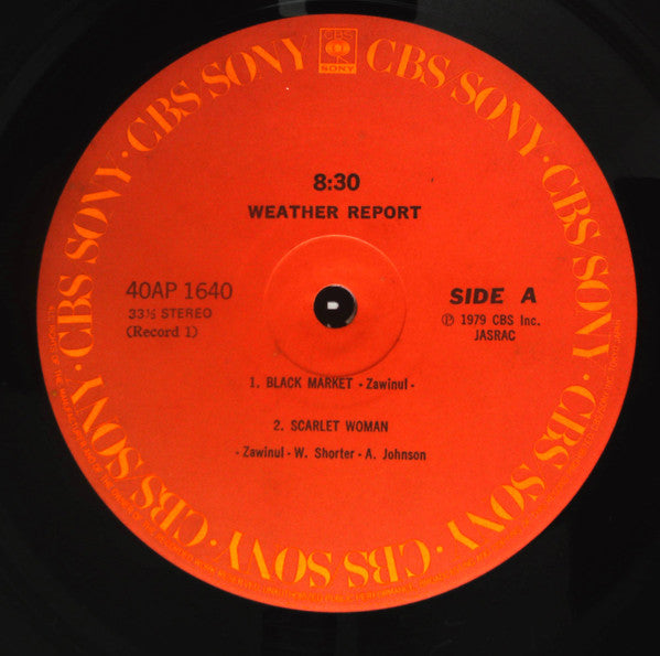 Weather Report - 8:30 (Vinyl, LP, Album, Reissue)