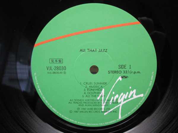 All That Jazz - All That Jazz (Vinyl, LP, Album, Promo) Near Mint (NM or M-) / Very Good Plus (VG+)