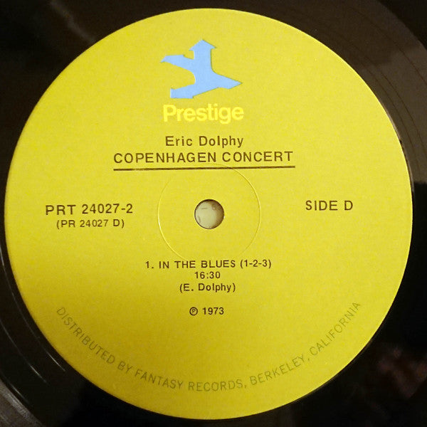 Eric Dolphy - Copenhagen Concert (2xVinyl, LP, Compilation, Remastered) Very Good (VG) / Very Good (VG)