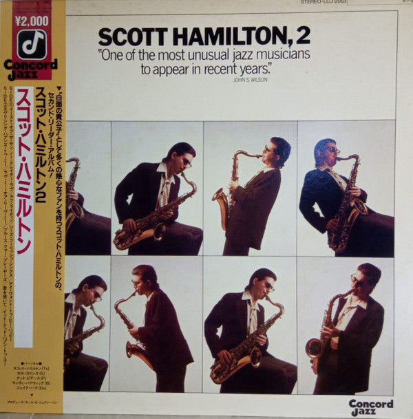 Scott Hamilton - Scott Hamilton, 2 (Vinyl, LP, Album, Reissue) Very Good Plus (VG+) / Good Plus (G+)