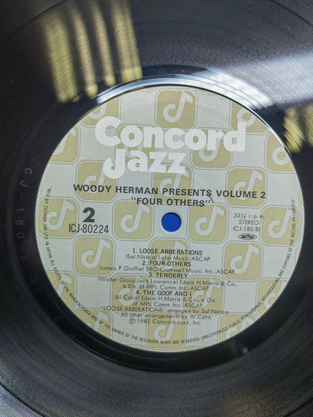 Woody Herman - Four Others (Vinyl, LP, Album, Promo) Near Mint (NM or M-) / Very Good Plus (VG+)