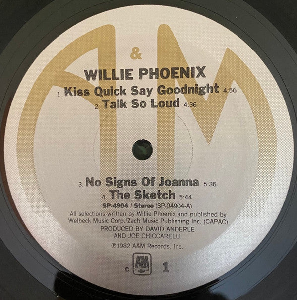 Willie Phoenix - Willie Phoenix (Vinyl, LP, Album) Very Good Plus (VG+) / Very Good Plus (VG+)
