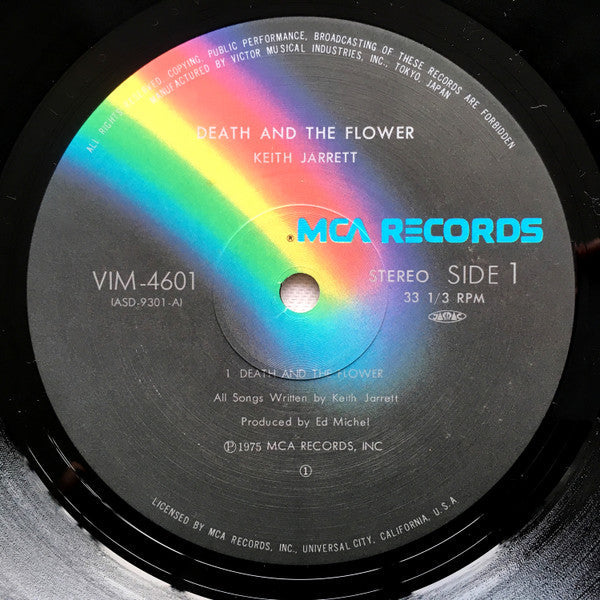 Keith Jarrett - Death And The Flower = 生と死の幻想 (Vinyl, LP, Album, Re...