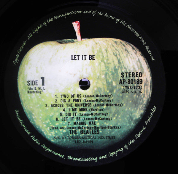 The Beatles - Let It Be = レット・イット・ビー (Vinyl, LP, Album, Reissue)