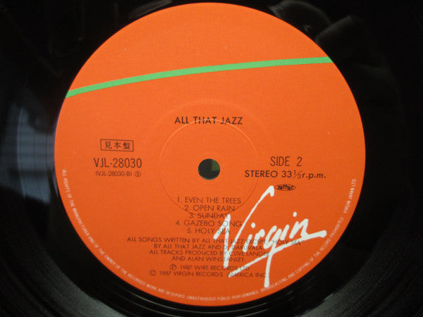 All That Jazz - All That Jazz (Vinyl, LP, Album, Promo) Near Mint (NM or M-) / Very Good Plus (VG+)