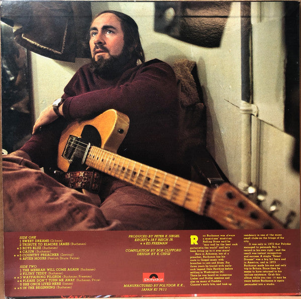 Roy Buchanan - Roy Buchanan (Vinyl, LP, Compilation, Promo) Very Good (VG) / Very Good (VG)