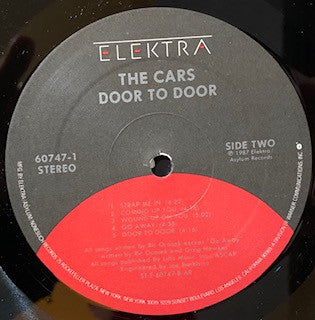 The Cars - Door To Door (Vinyl, LP, Album, Stereo) Very Good Plus (VG+) / Very Good Plus (VG+)