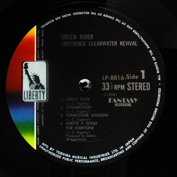 Creedence Clearwater Revival - Green River (Vinyl, LP, Album)