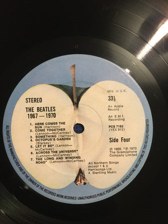 The Beatles - 1967-1970 (2xVinyl, LP, Compilation) Very Good Plus (VG+) / Very Good Plus (VG+)