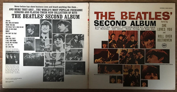 The Beatles - The Beatles' Second Album (Vinyl, LP, Album, Promo, Reissue, Stereo) Near Mint (NM or M-) / Very Good (VG)